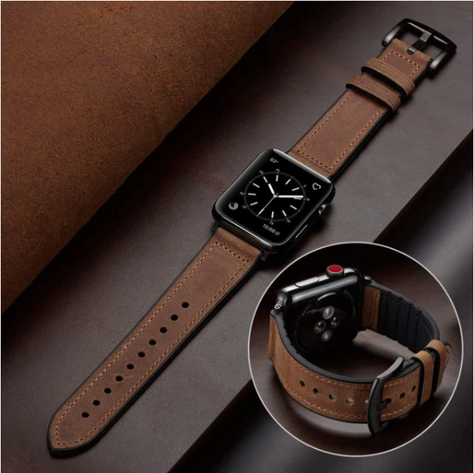 Suitable For  Watch Leather Top Layer Cowhide Strap