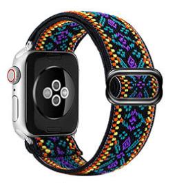 Watch Band Integrated Woven Elastic Wristband