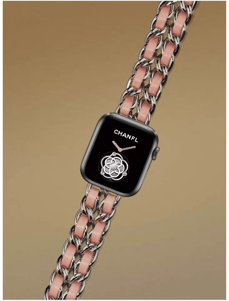 Denim Chain Watch Strap