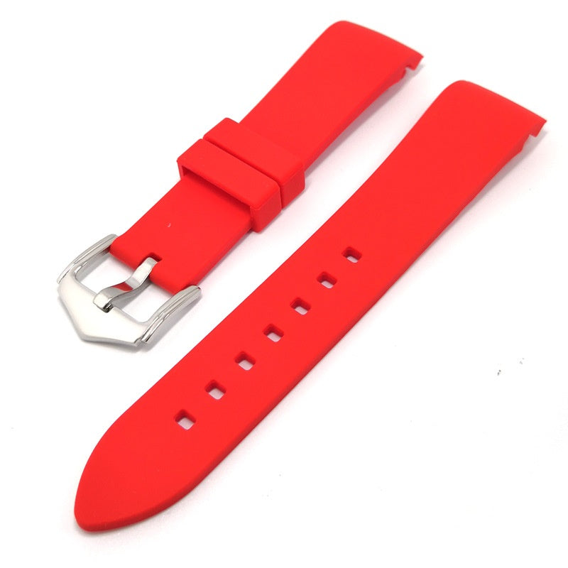 Curved Silicone Strap