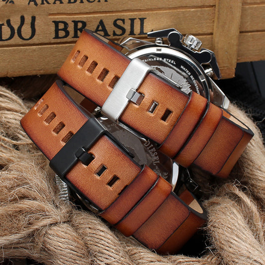 Suitable for desai leather watchband