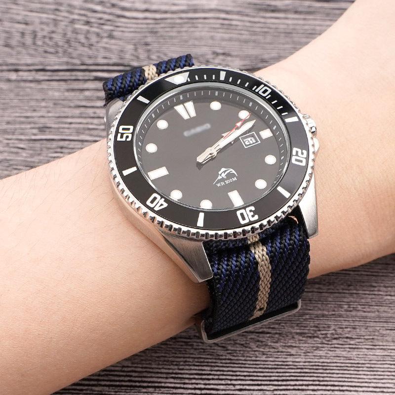 NATO One Over Nylon Braided Strap