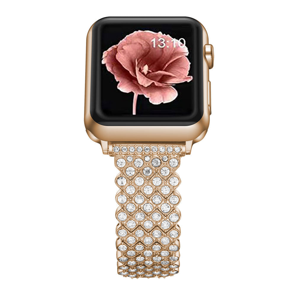 Convient pour Iwatch78 Generation Gypsophila Diamond Strap