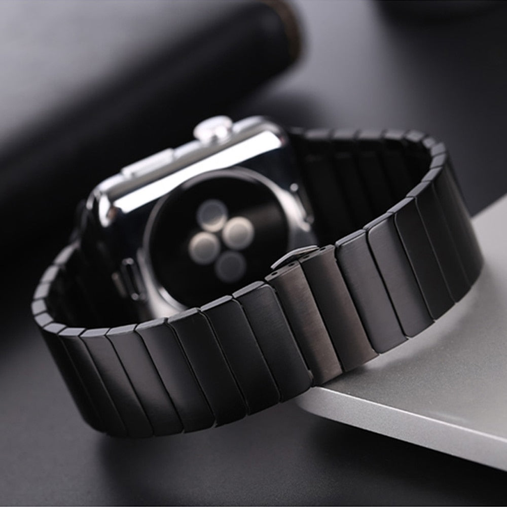 Stainless Steel strap for Apple Watch band 44mm 40mm 45mm 41mm 49mm 42mm 38mm Metal Bracelet iWatch series 7 se 6 3 4 5 Ultra 8