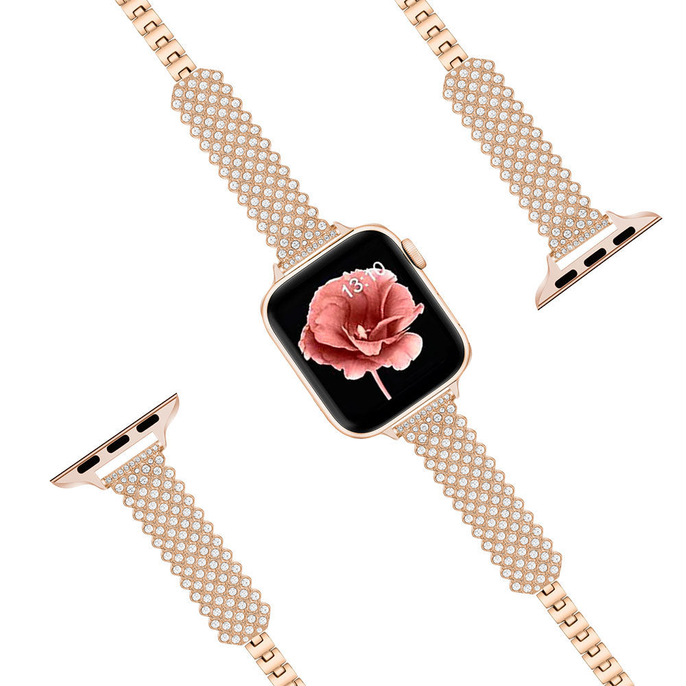 Convient pour Iwatch78 Generation Gypsophila Diamond Strap