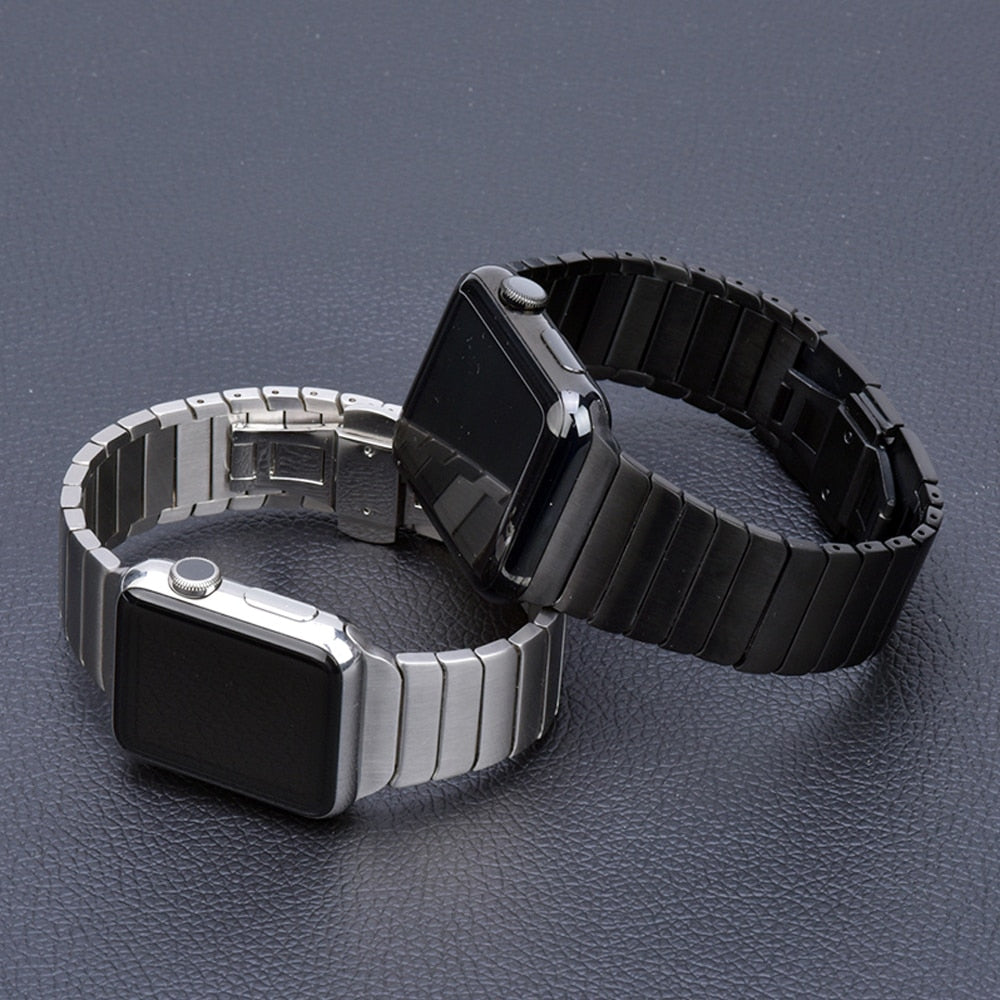 Stainless Steel strap for Apple Watch band 44mm 40mm 45mm 41mm 49mm 42mm 38mm Metal Bracelet iWatch series 7 se 6 3 4 5 Ultra 8